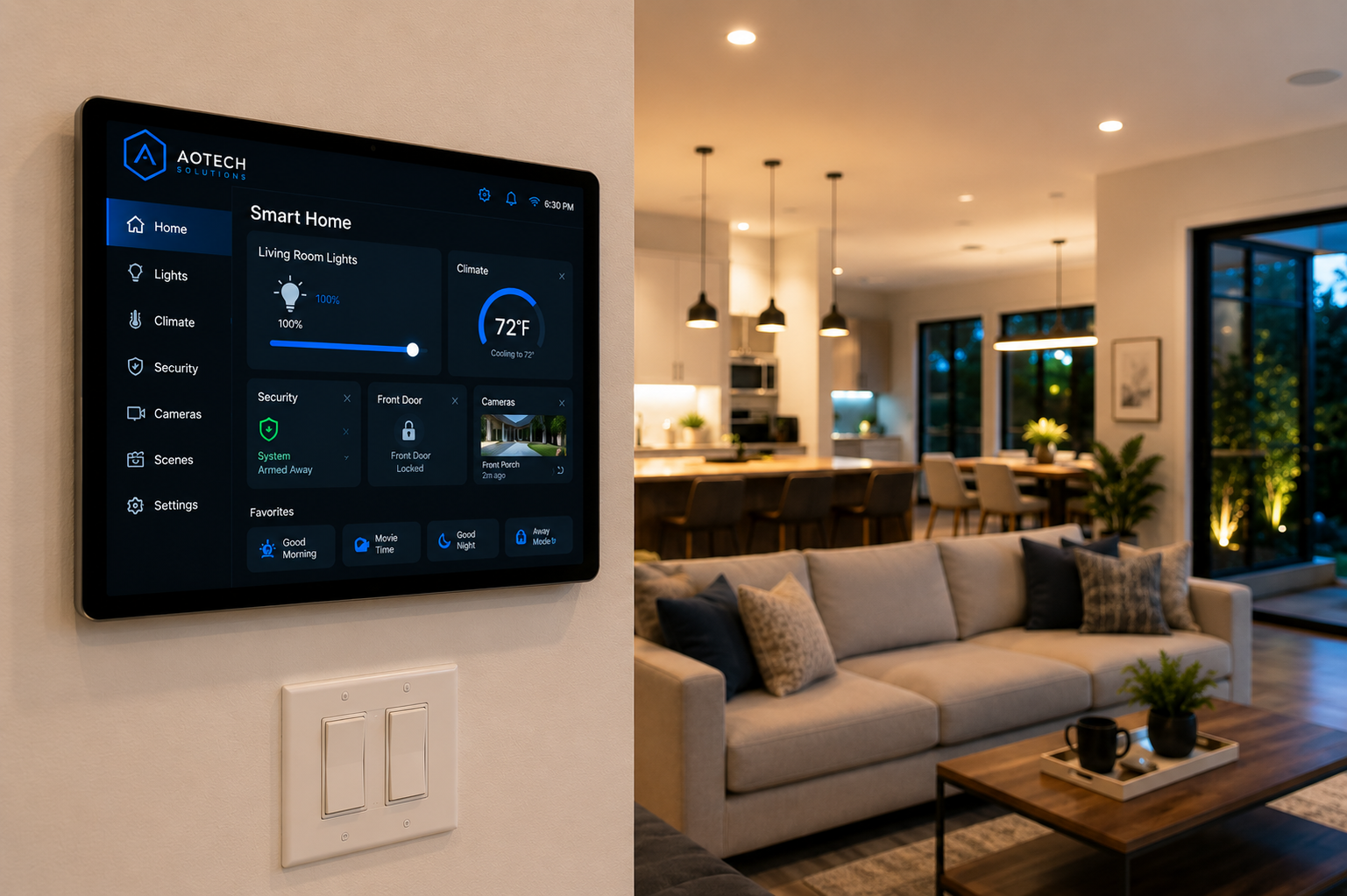 Smart home control
