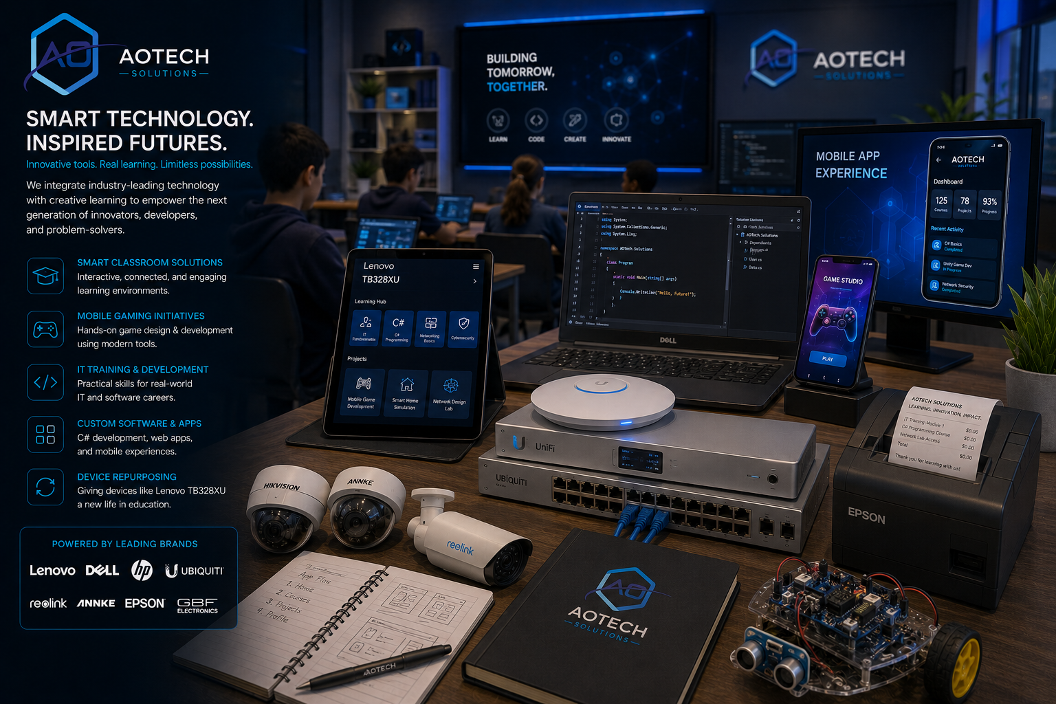 Voice and communication products
